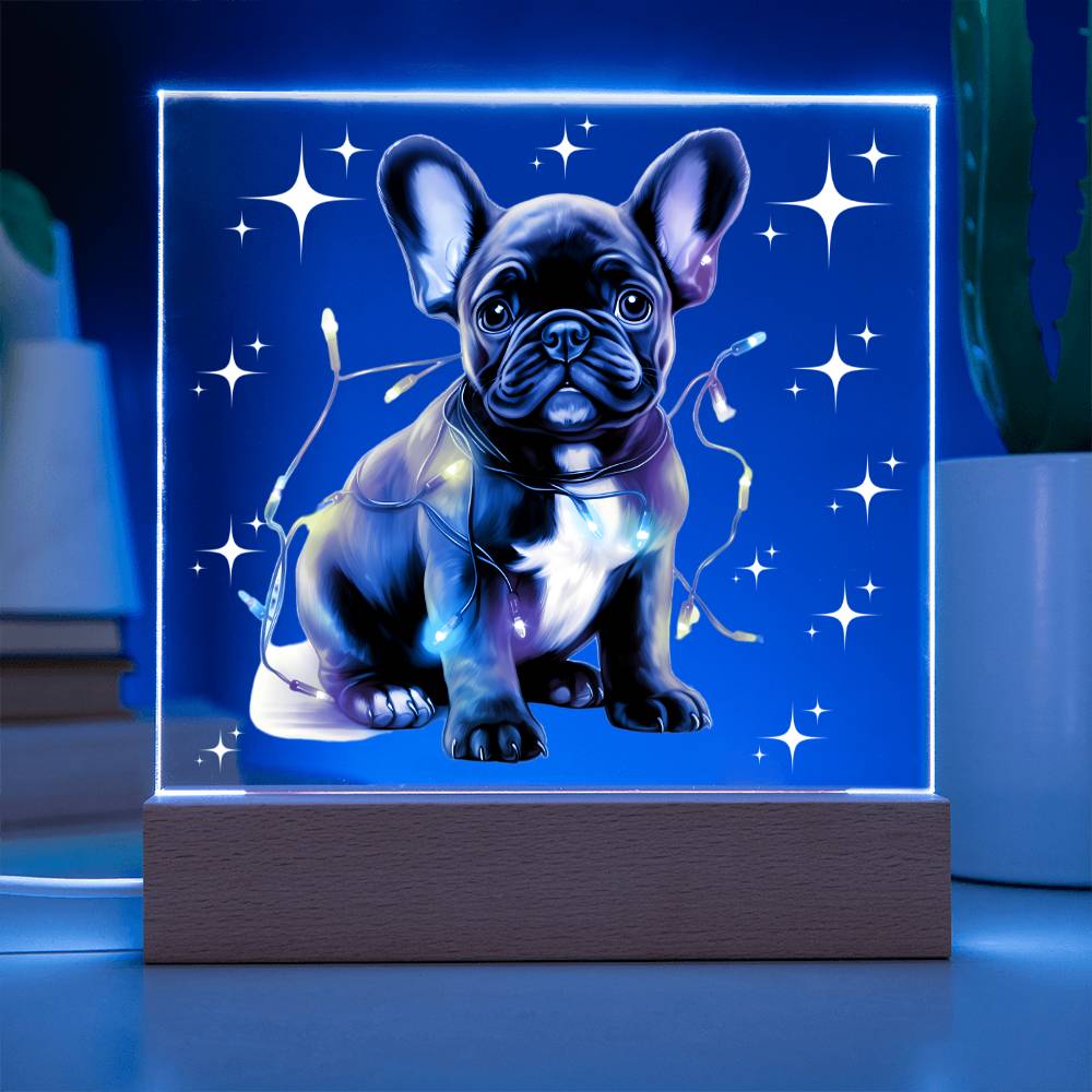 French Bulldog Christmas Nightlight