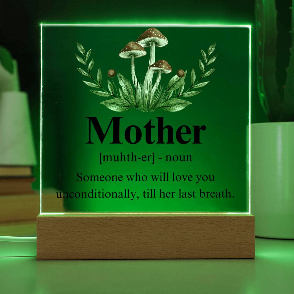 Mom Acrylic Plaque | Mom Definition | Mothers Day Gift