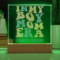 Custom In My Boy Mom Era | Personalized LED Night Light