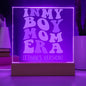 Custom In My Boy Mom Era | Personalized LED Night Light