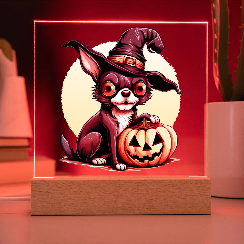 LED Night Light | Chihuahua Halloween Decor Indoor | Dog Lover Gift