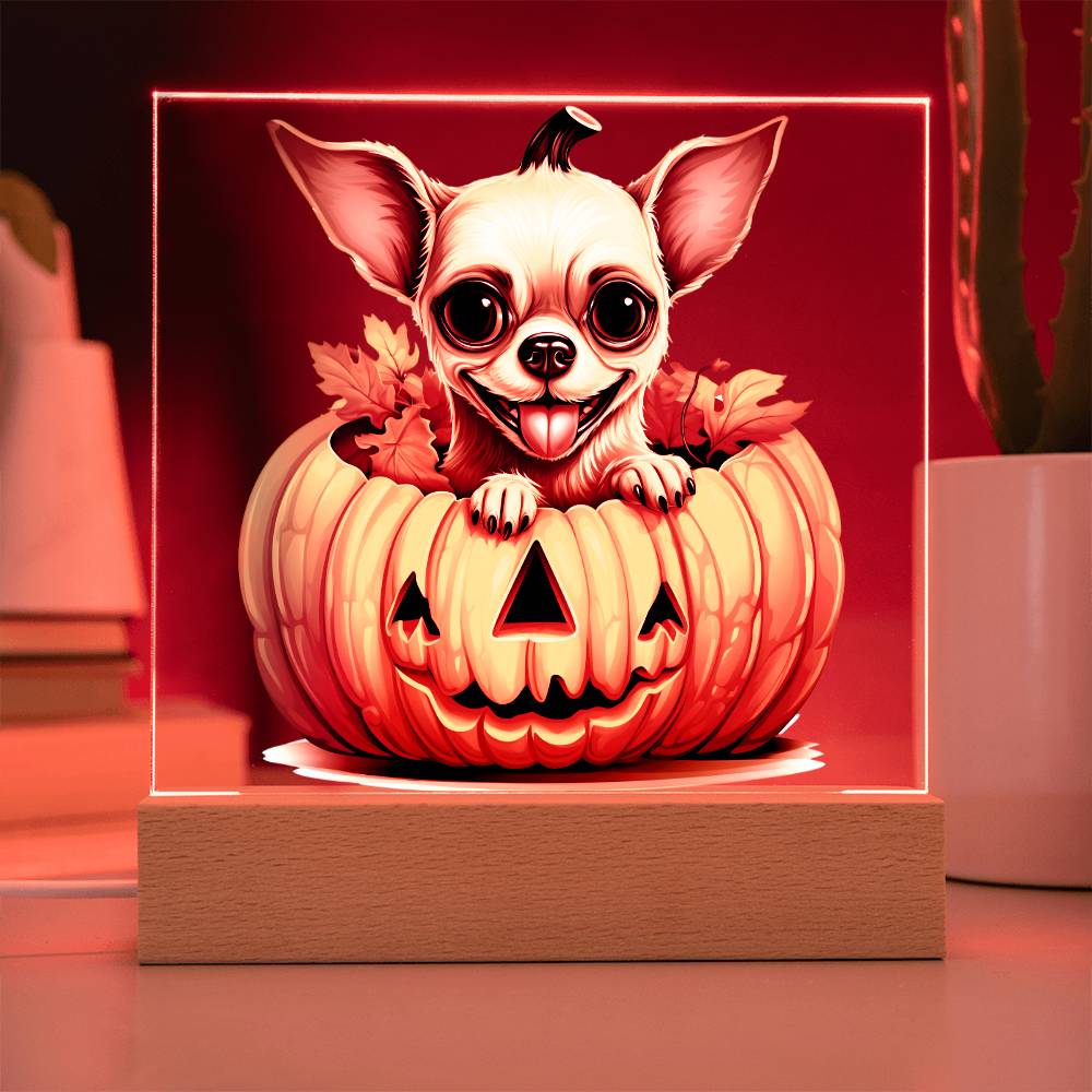 LED Night Light | Chihuahua Halloween Decor Indoor | Dog Lover Gift