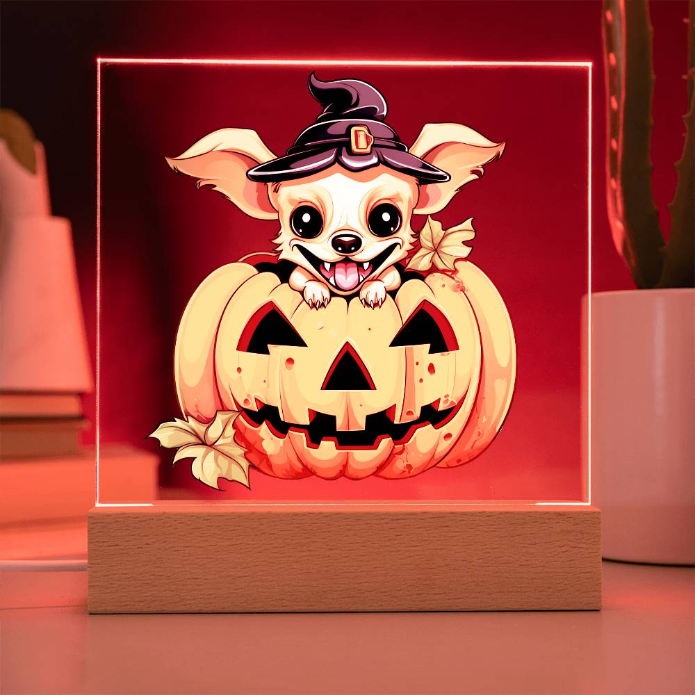 LED Night Light | Chihuahua Dog Lover Gift | Halloween Decor Indoor