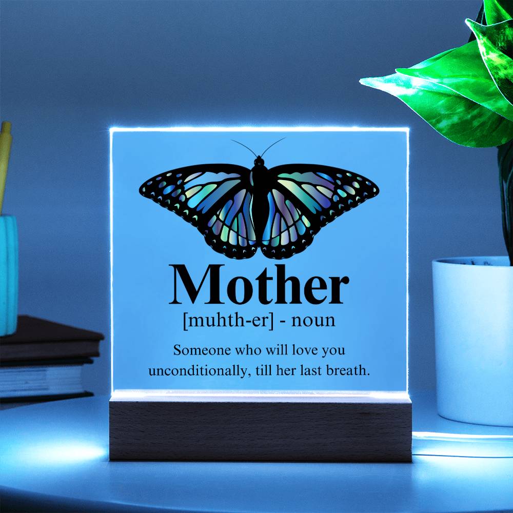 Mom Acrylic Plaque | Mom Definition | Mothers Day Gift