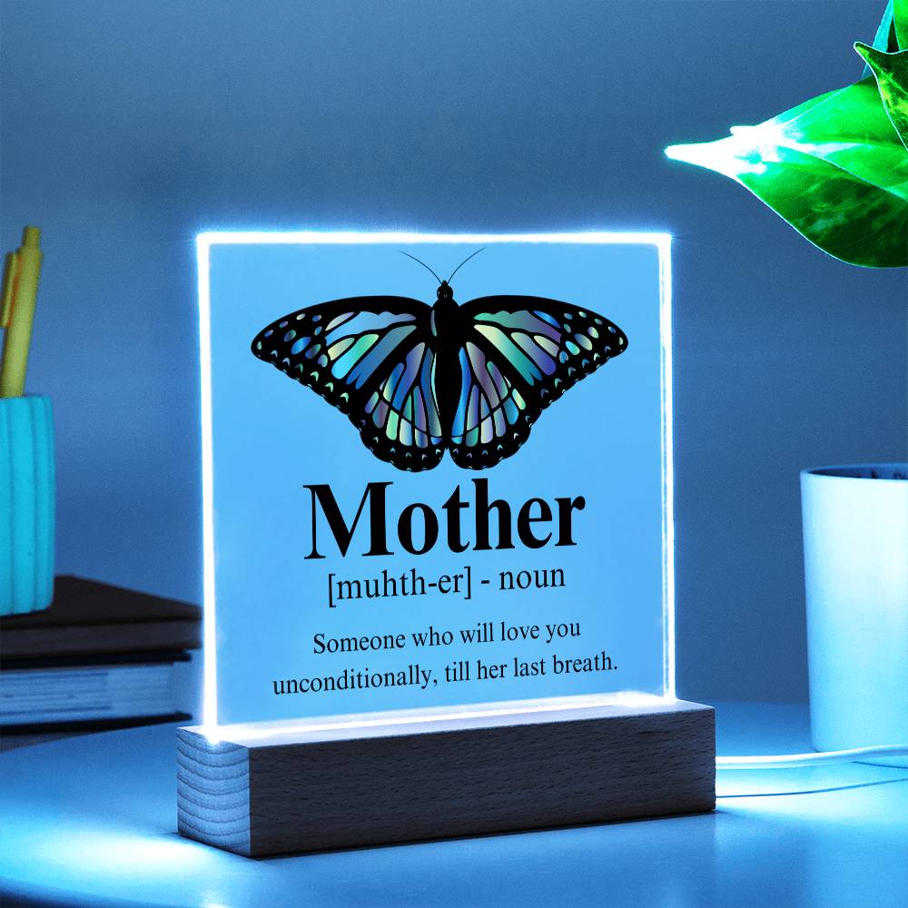 Mom Acrylic Plaque | Mom Definition | Mothers Day Gift