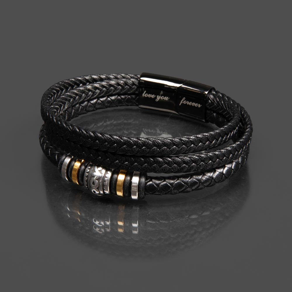 Step Dad Gift | Love You Forever Bracelet
