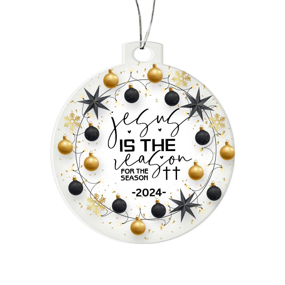 2024 Christmas Ornament | Jesus is the Reason for the Season