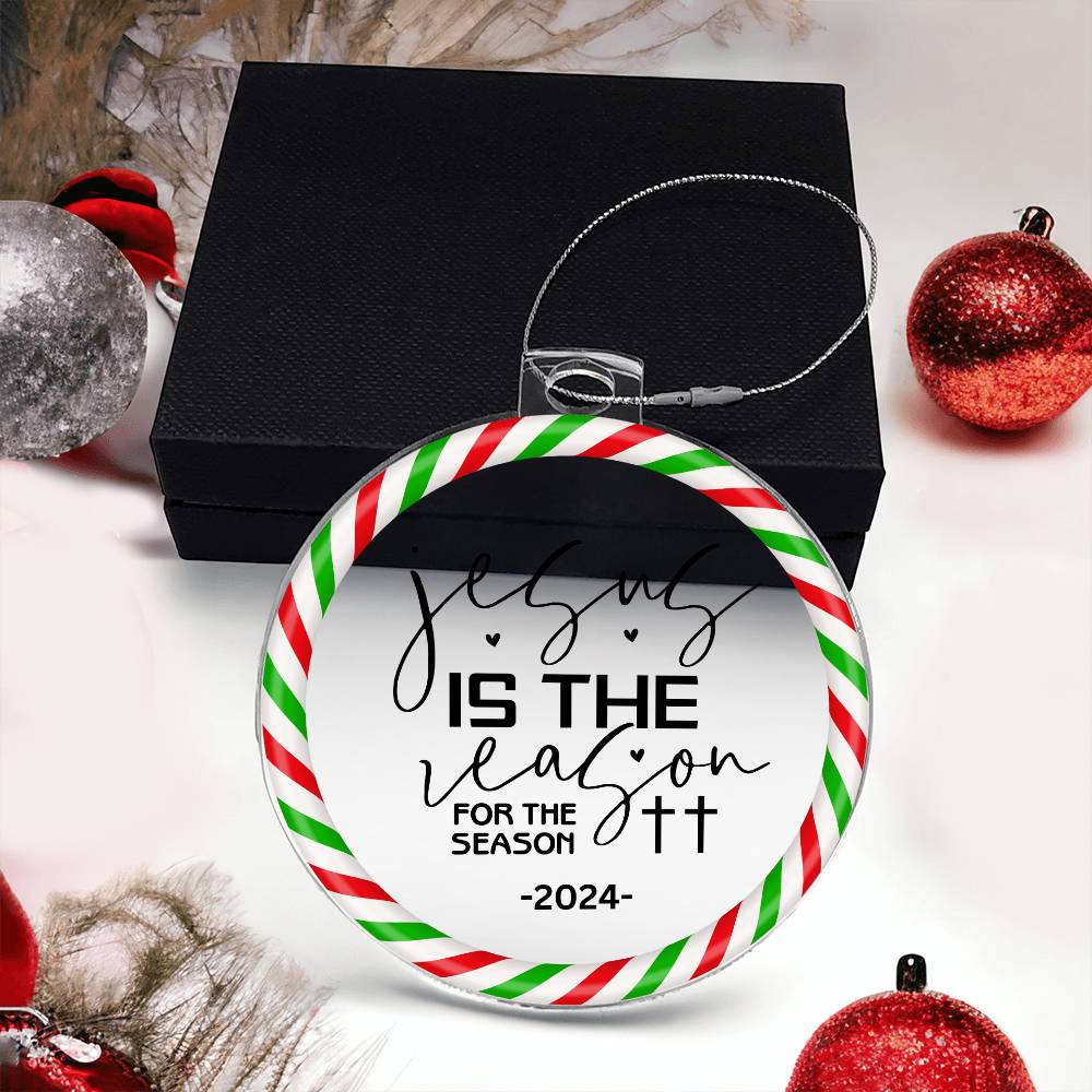 2024 Christmas Ornament | Jesus is the Reason for the Season