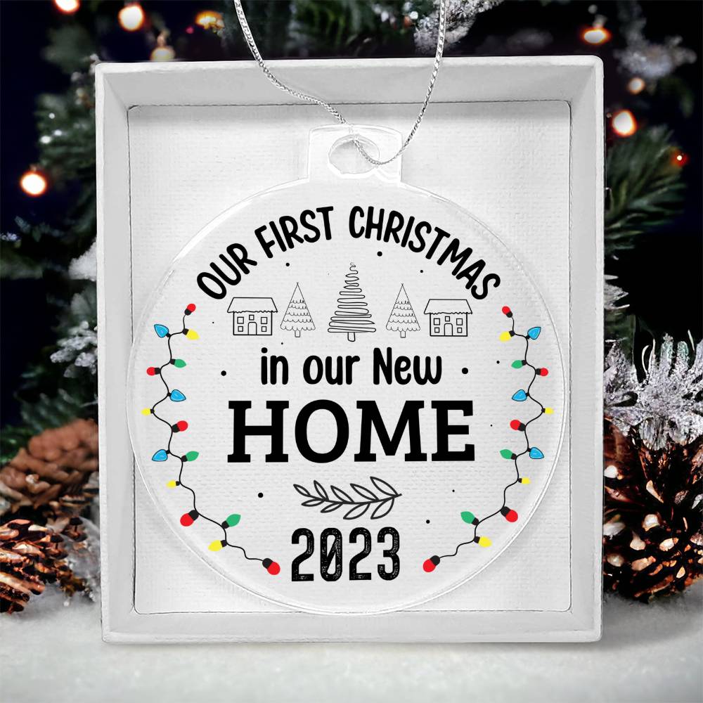 New Home Christmas Ornament 2023