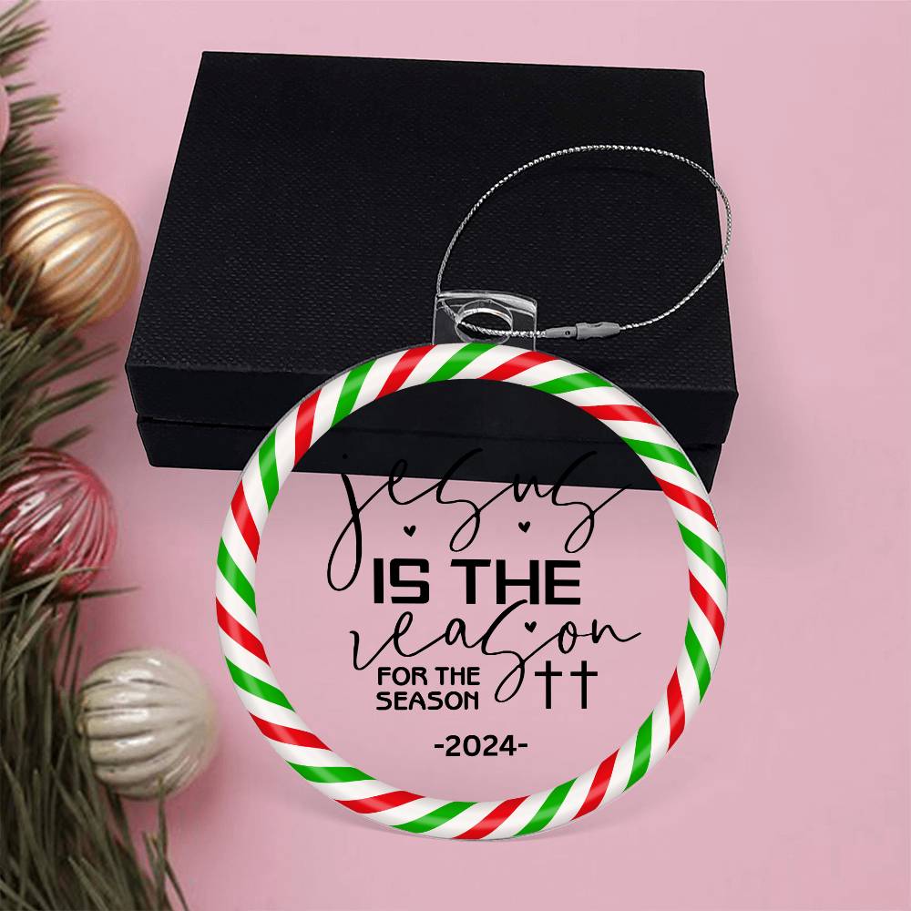 2024 Christmas Ornament | Jesus is the Reason for the Season