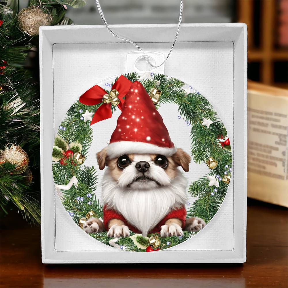 Dog Gnome Ornament