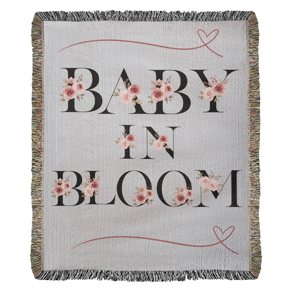 Baby in Bloom Blanket