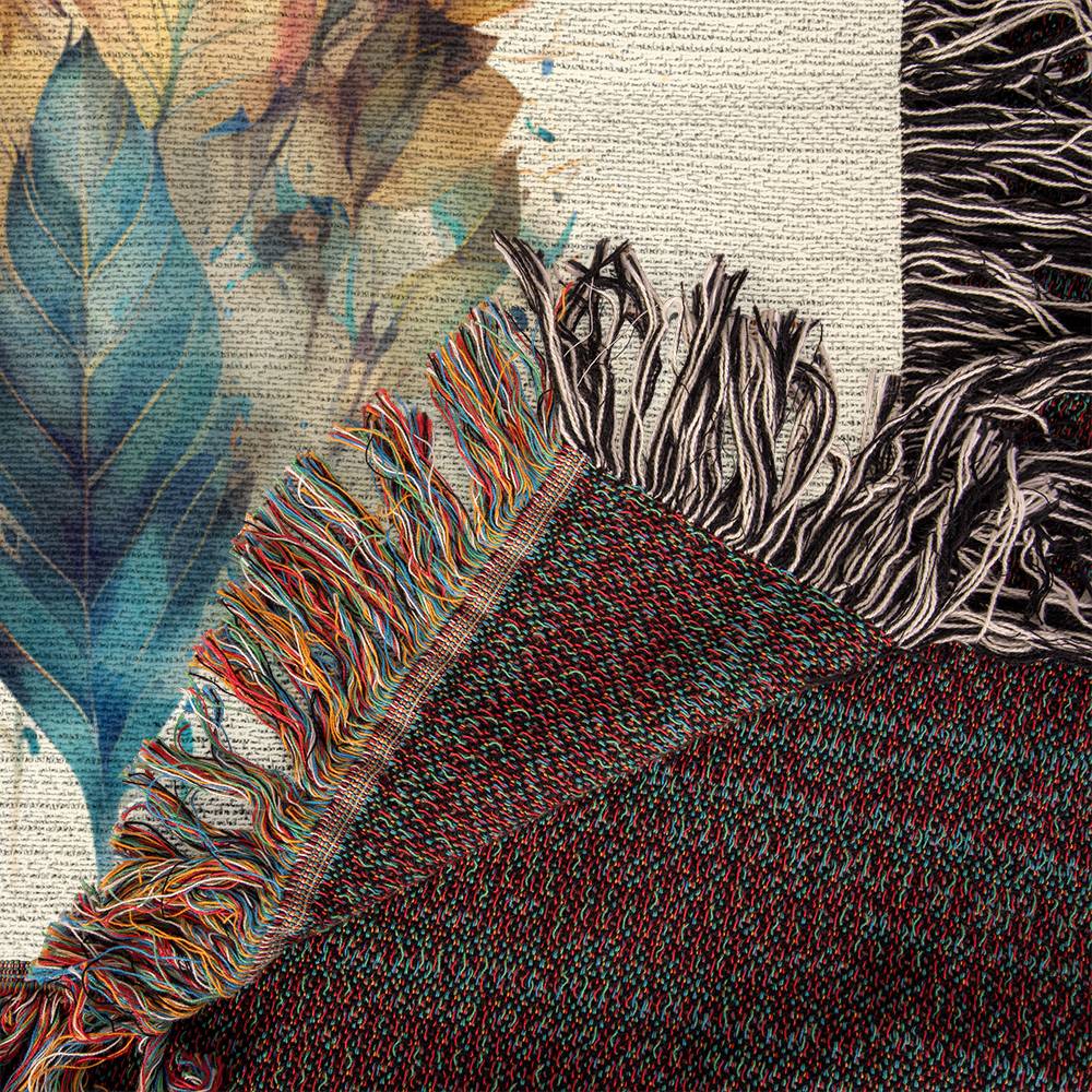 Boho Lion - Water Color - Blanket