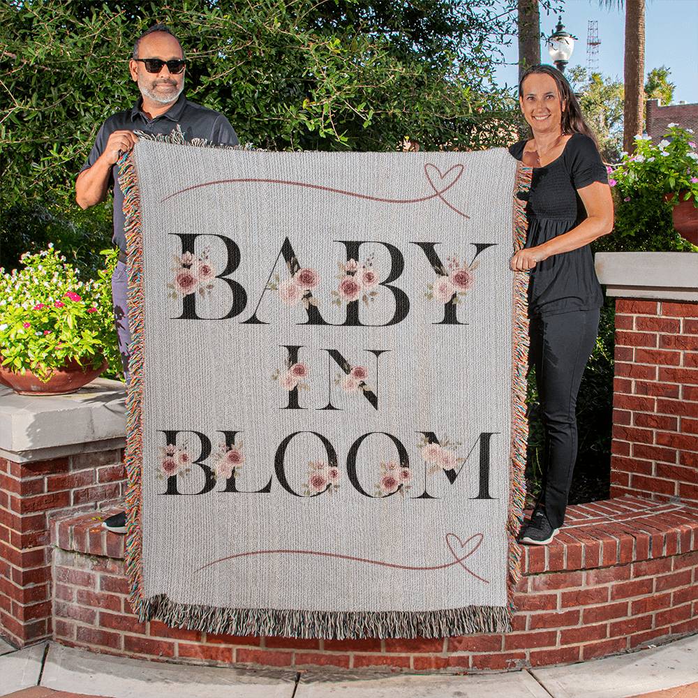 Baby in Bloom Blanket