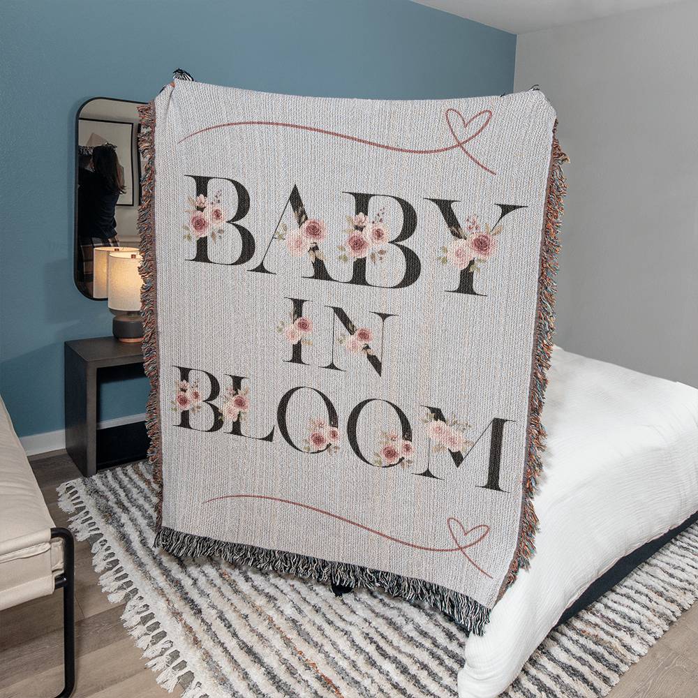 Baby in Bloom Blanket