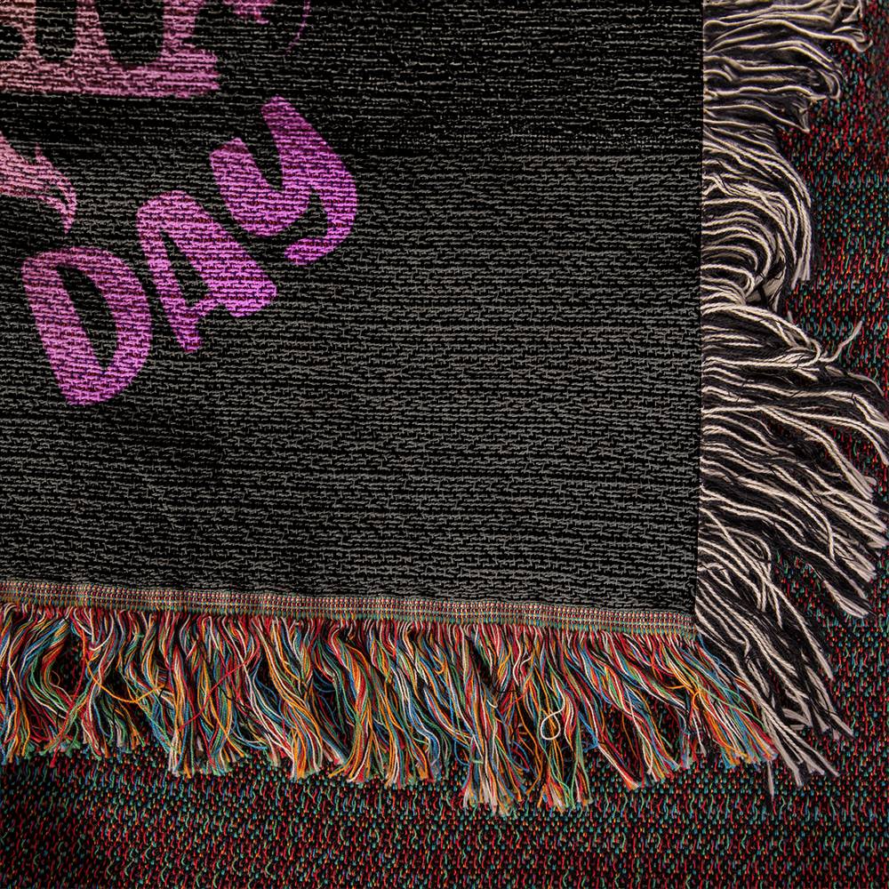 Mom Blanket - Woven Blanket - Happy Mothers Day