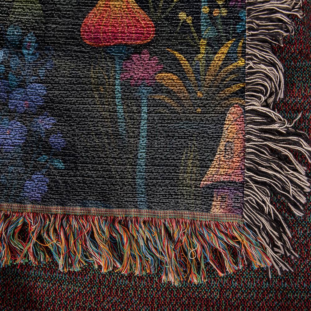 Mushroom Blanket | Mushroom Decor
