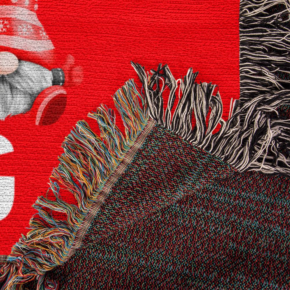 Funny Gnome Christmas Blanket