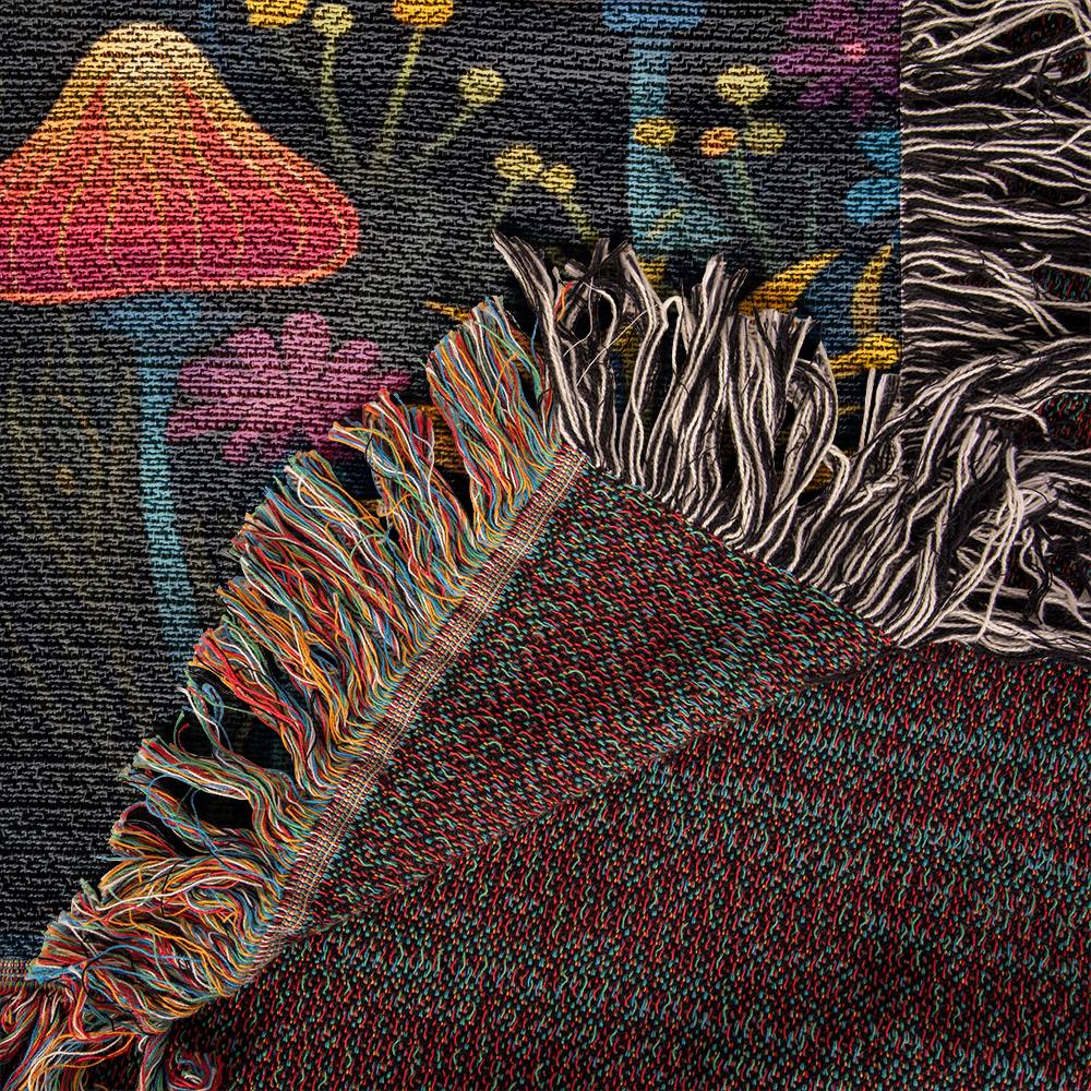 Mushroom Blanket | Mushroom Decor