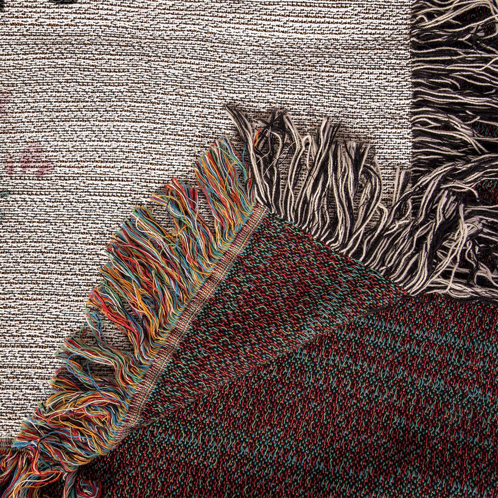 Mom Blanket - Woven Blanket - Because of You