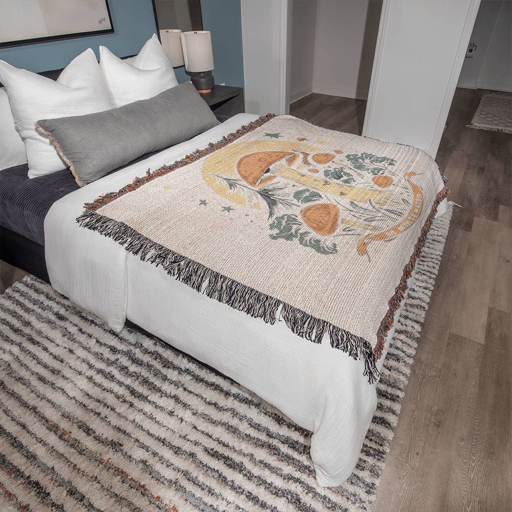 Mushroom Blanket | Mushroom Decor