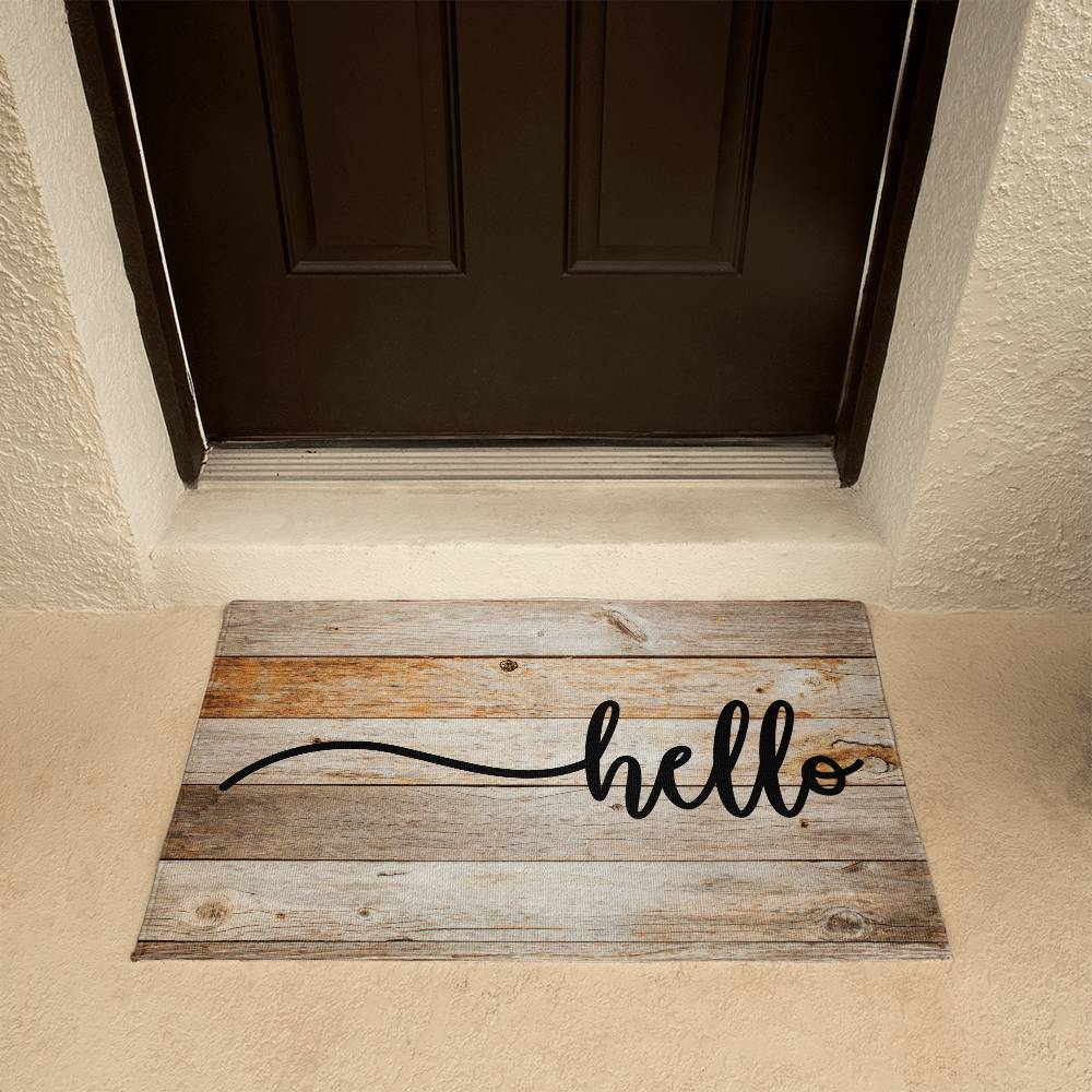 Door Mat - hello