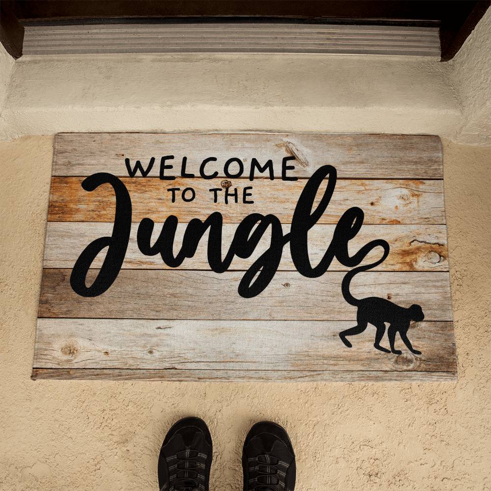 Door Mat Funny - Welcome to the Jungle
