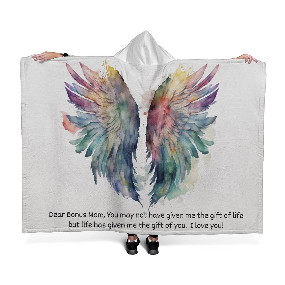 Mom Blanket | Bonus Mom Angel | Life Gave me the Gift of You
