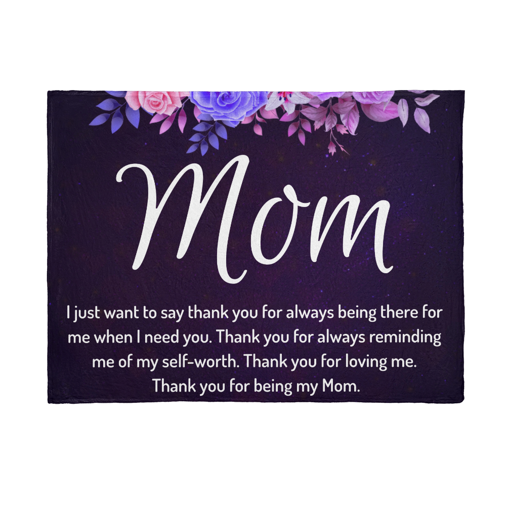 Mom Mink Touch Fleece Blanket