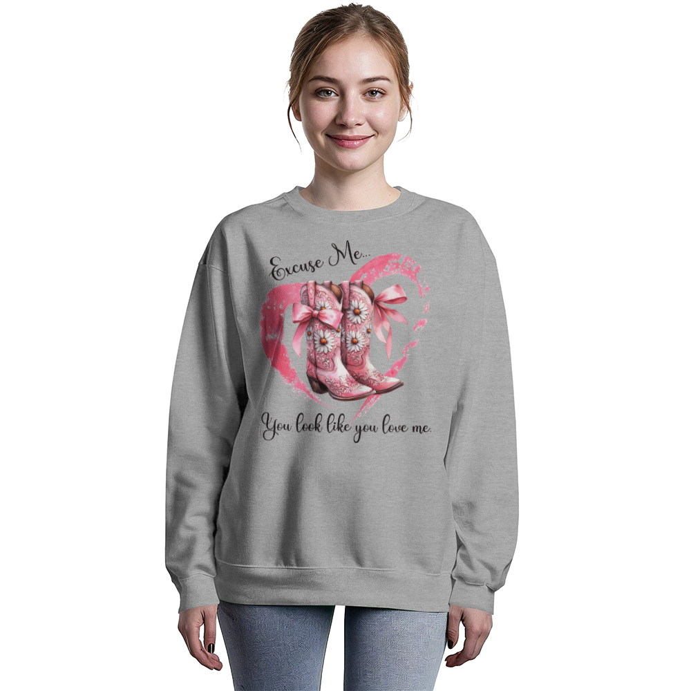 Excuse Me Sweatshirt | Western Sweatshirt