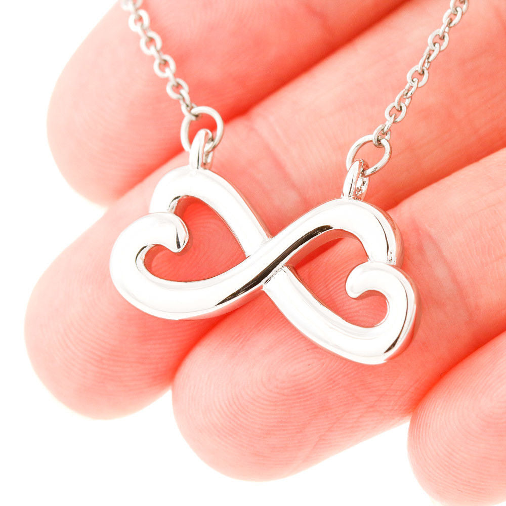 Mother and Daughter - Forever Linked Together Necklace