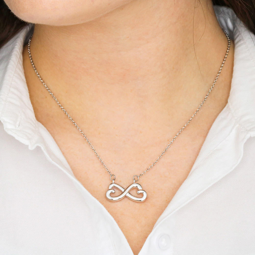Mother and Daughter - Forever Linked Together Necklace