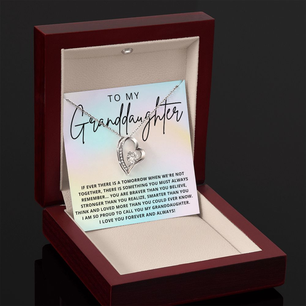 To My Granddaughter | Forever Love Necklace