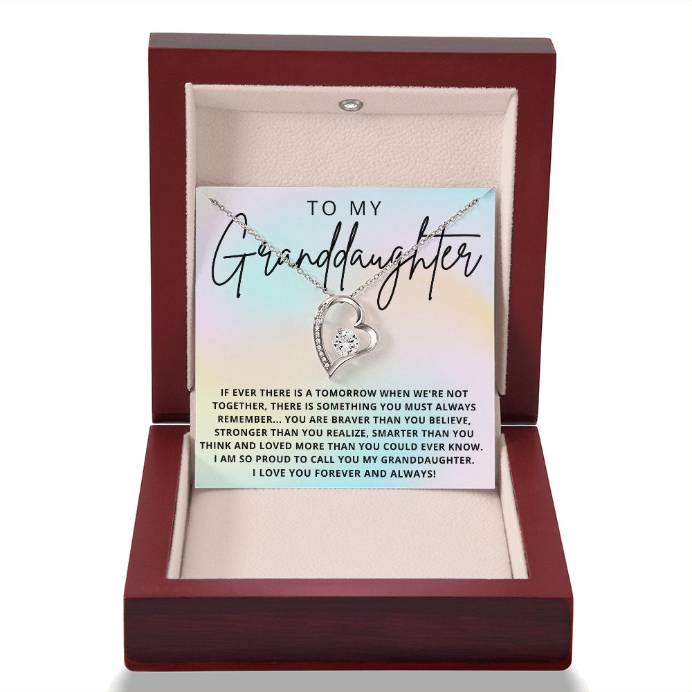 To My Granddaughter | Forever Love Necklace