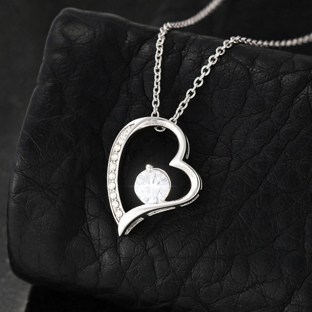 To My Mom - In My Heart Forever Necklace