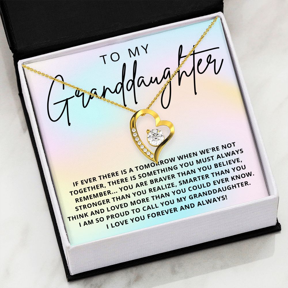 To My Granddaughter | Forever Love Necklace