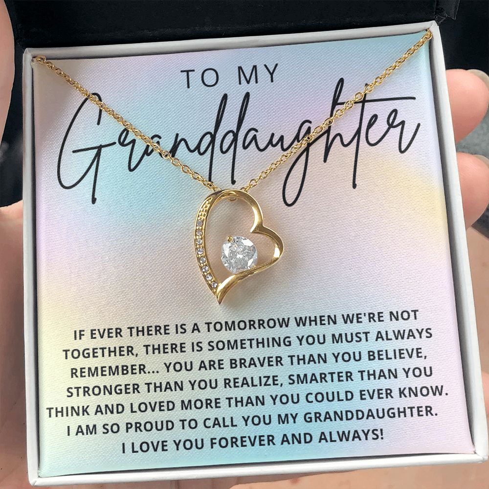 To My Granddaughter | Forever Love Necklace