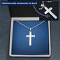 Mens Cross Necklace