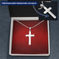Mens Cross Necklace