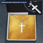 Mens Cross Necklace