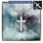 Mens Cross Necklace