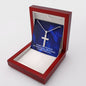 Stand Firm in Faith | Personalized Cross Necklace