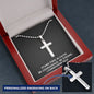 Stand Firm in Faith | Personalized Cross Necklace