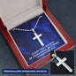 Stand Firm in Faith | Personalized Cross Necklace