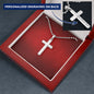 Mens Cross Necklace