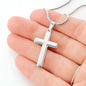 Personalized To My Son Cross Necklace