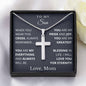 Personalized Gift for Son from Mom