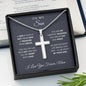 To My Son Cross Necklace