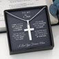 To My Son Cross Necklace