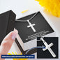 Stand Firm in Faith | Personalized Cross Necklace